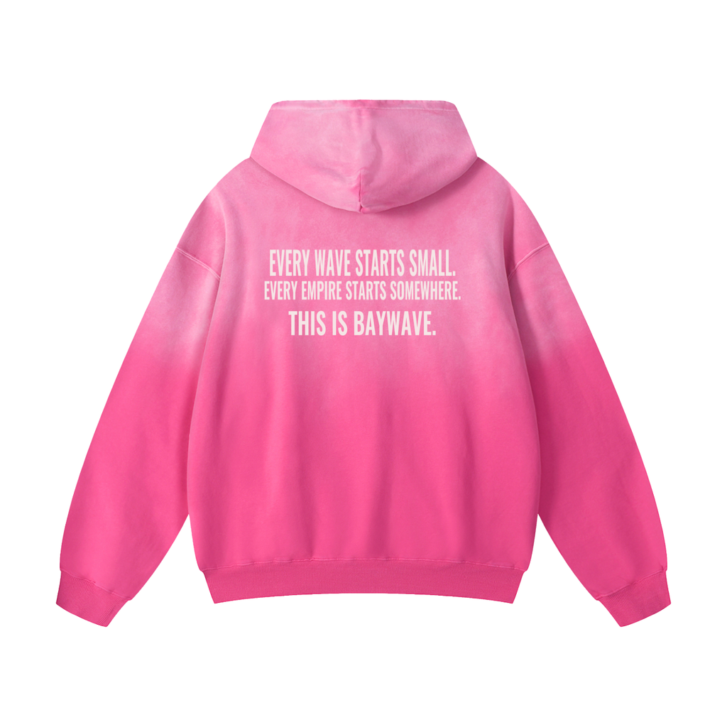 Heavyweight Oversized BAYWAVE Hoodie
