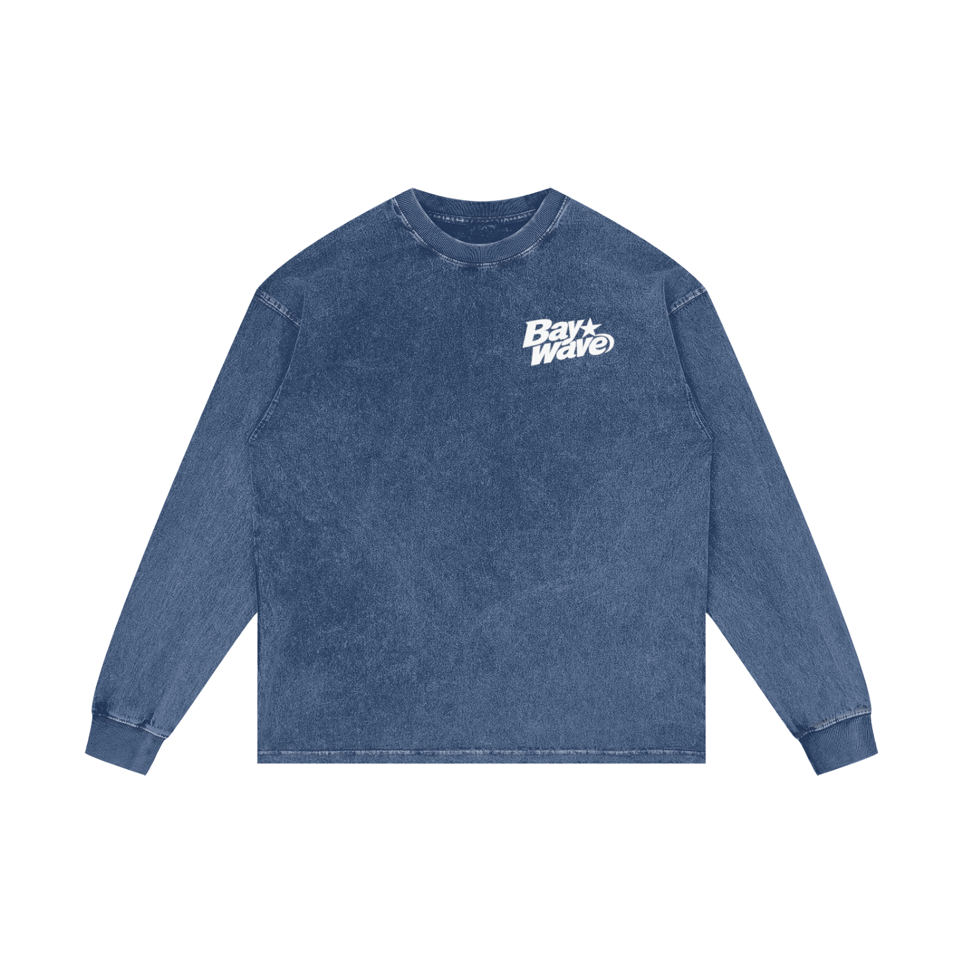 Acid Wash Oversize Long Sleeve T-Shirt